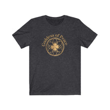 Load image into Gallery viewer, Goddess of Peace Jersey Short Sleeve Tee