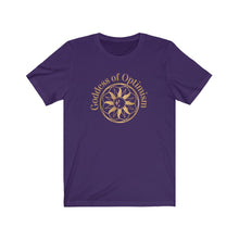 Load image into Gallery viewer, Goddess of Optimism Jersey Short Sleeve Tee