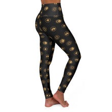 Load image into Gallery viewer, Goddess High Waisted Yoga Leggings (Black)