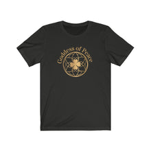Load image into Gallery viewer, Goddess of Peace Jersey Short Sleeve Tee