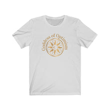 Load image into Gallery viewer, Goddess of Optimism Jersey Short Sleeve Tee