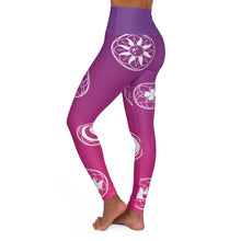 Load image into Gallery viewer, Pink Goddess High Waisted Yoga Leggings