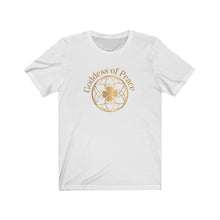 Load image into Gallery viewer, Goddess of Peace Jersey Short Sleeve Tee