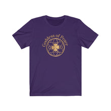 Load image into Gallery viewer, Goddess of Peace Jersey Short Sleeve Tee