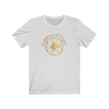Load image into Gallery viewer, Goddess of Peace Jersey Short Sleeve Tee
