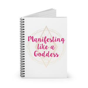 Manifesting Like a Goddess Notebook