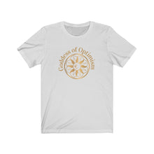 Load image into Gallery viewer, Goddess of Optimism Jersey Short Sleeve Tee
