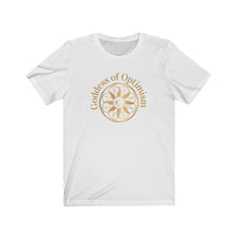 Load image into Gallery viewer, Goddess of Optimism Jersey Short Sleeve Tee
