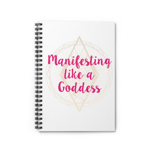 Manifesting Like a Goddess Notebook